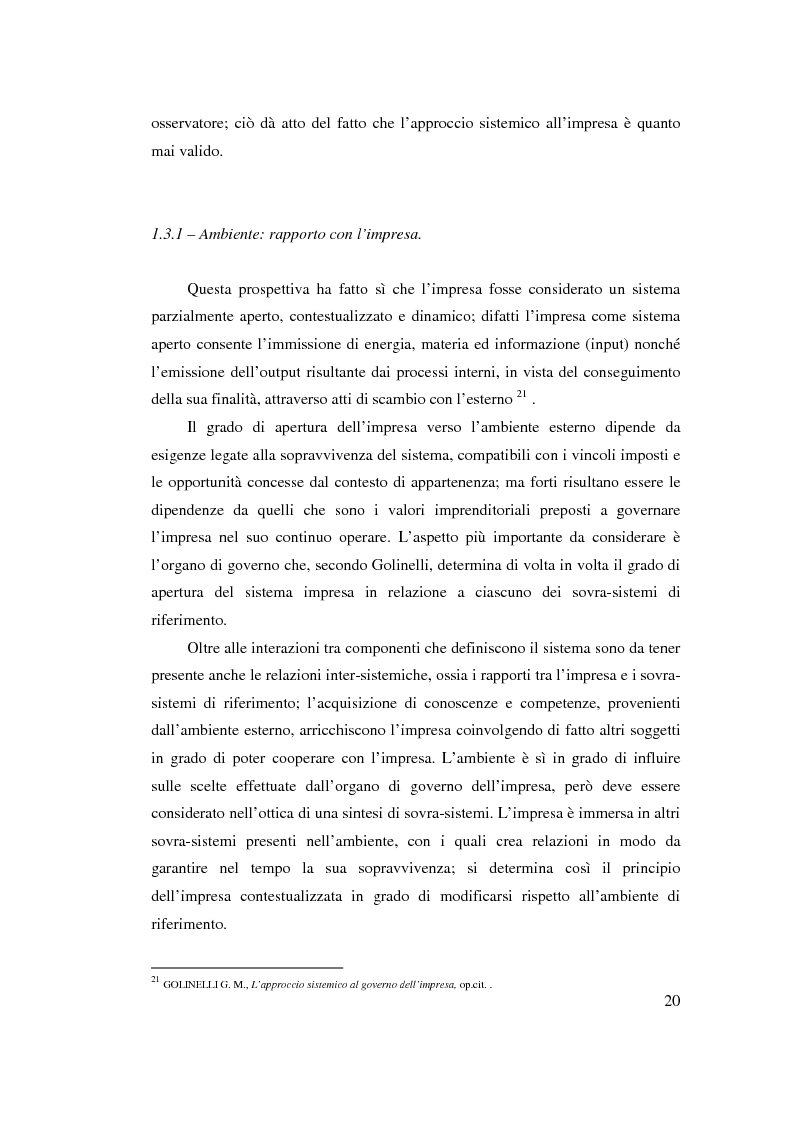 Anteprima della tesi: Verso l'impresa relazionale: l'approccio sistemico all'impresa tra vincoli e opportunità, Pagina 14