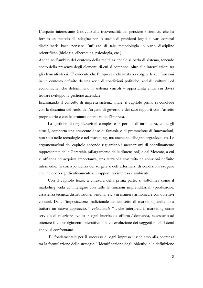 Anteprima della tesi: Verso l'impresa relazionale: l'approccio sistemico all'impresa tra vincoli e opportunità, Pagina 2