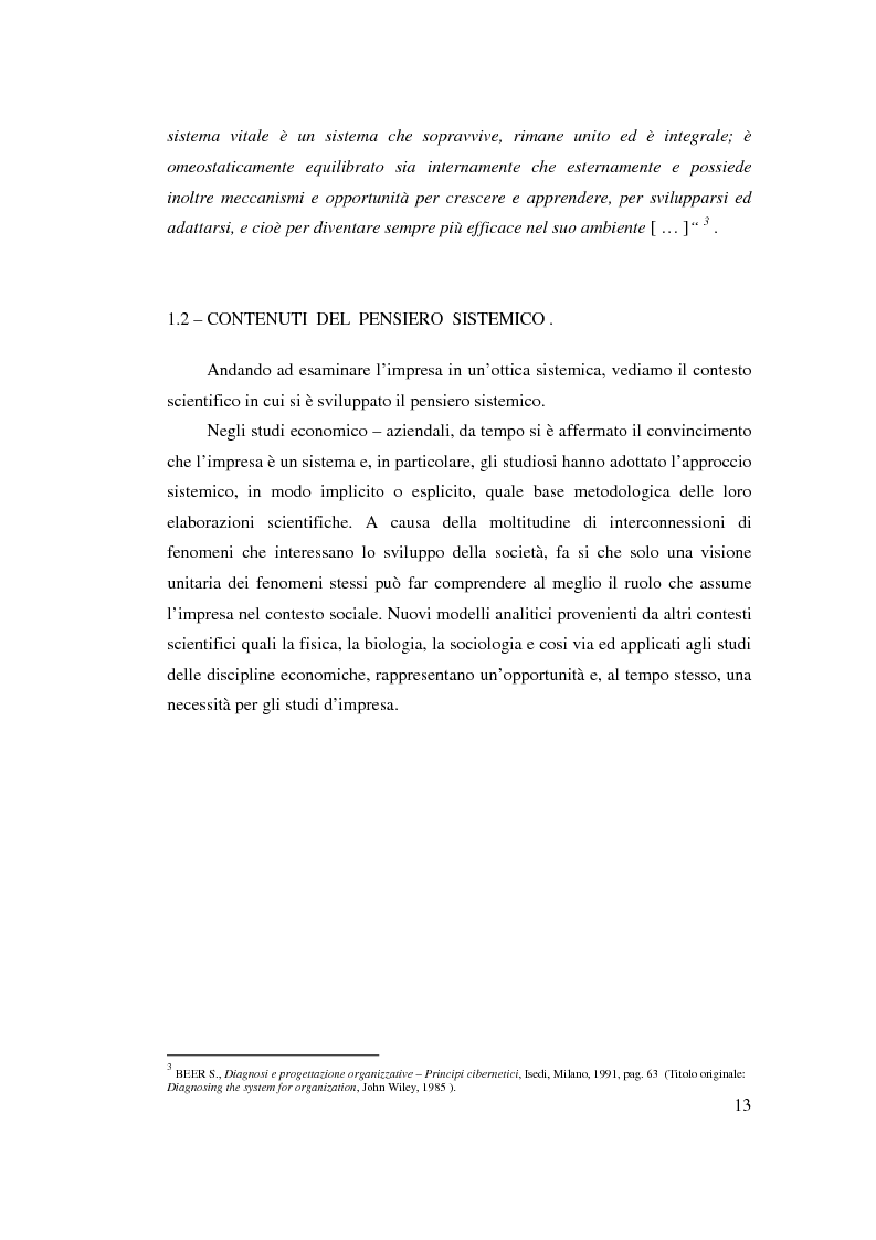 Anteprima della tesi: Verso l'impresa relazionale: l'approccio sistemico all'impresa tra vincoli e opportunità, Pagina 7