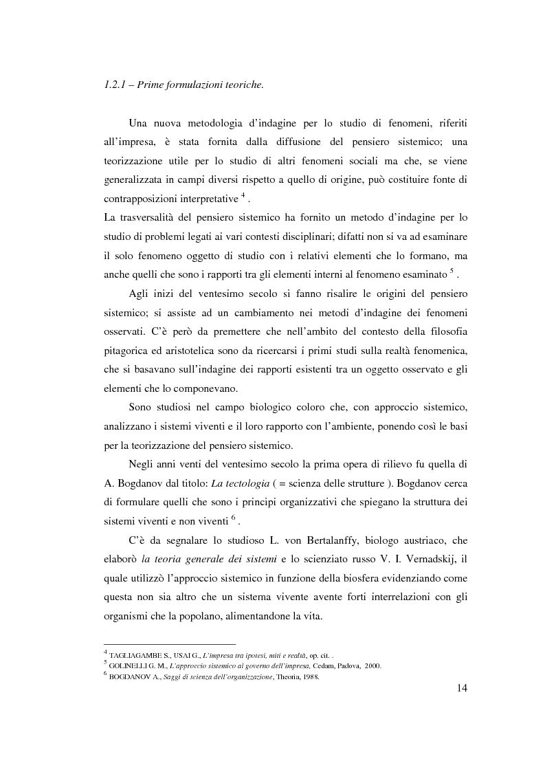 Anteprima della tesi: Verso l'impresa relazionale: l'approccio sistemico all'impresa tra vincoli e opportunità, Pagina 8