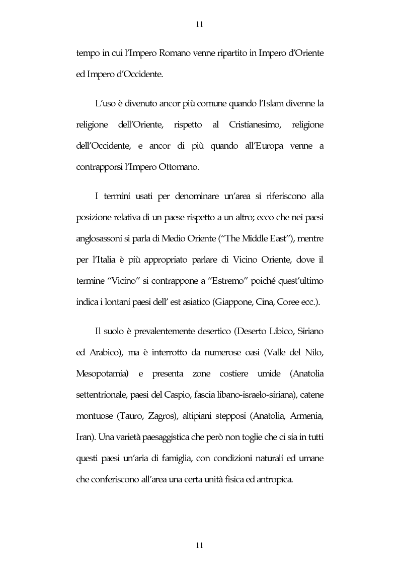 Anteprima della tesi: Israele: aspetti e problemi di uno stato piccolo con una nazione molto estesa, Pagina 11