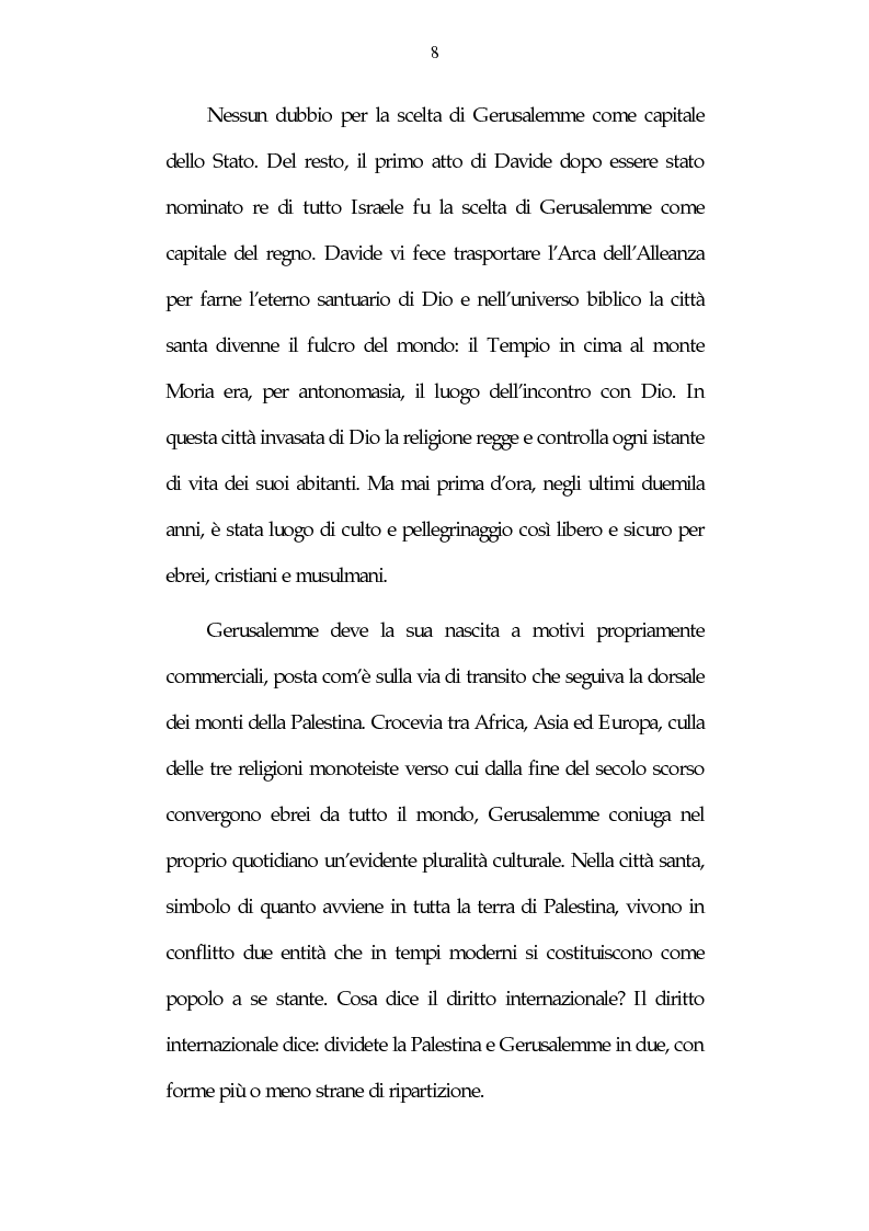 Anteprima della tesi: Israele: aspetti e problemi di uno stato piccolo con una nazione molto estesa, Pagina 8