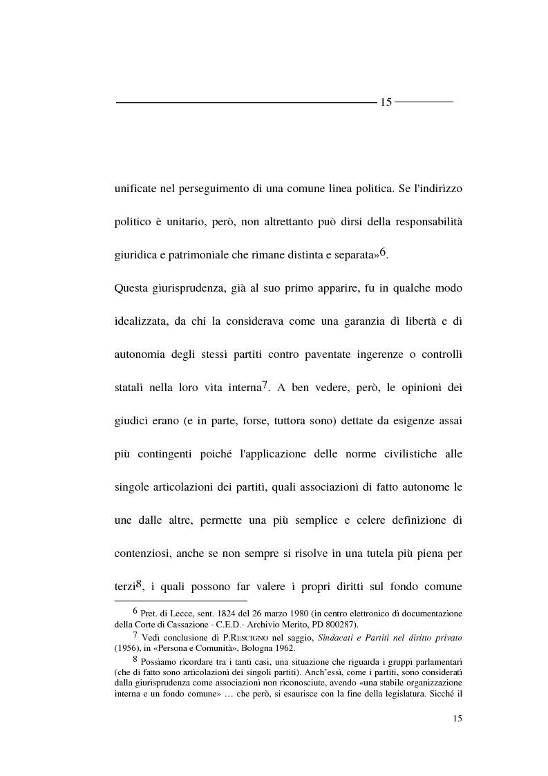 Anteprima della tesi: La forma - partito nel diritto angloamericano e riforme istituzionali in Italia, Pagina 13