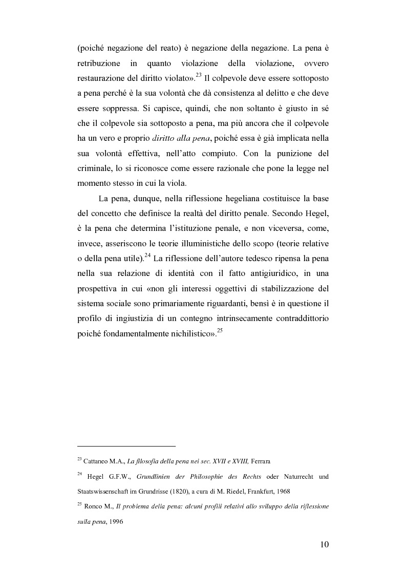 Anteprima della tesi: Dalla pena giusta alla pena utile, Pagina 15