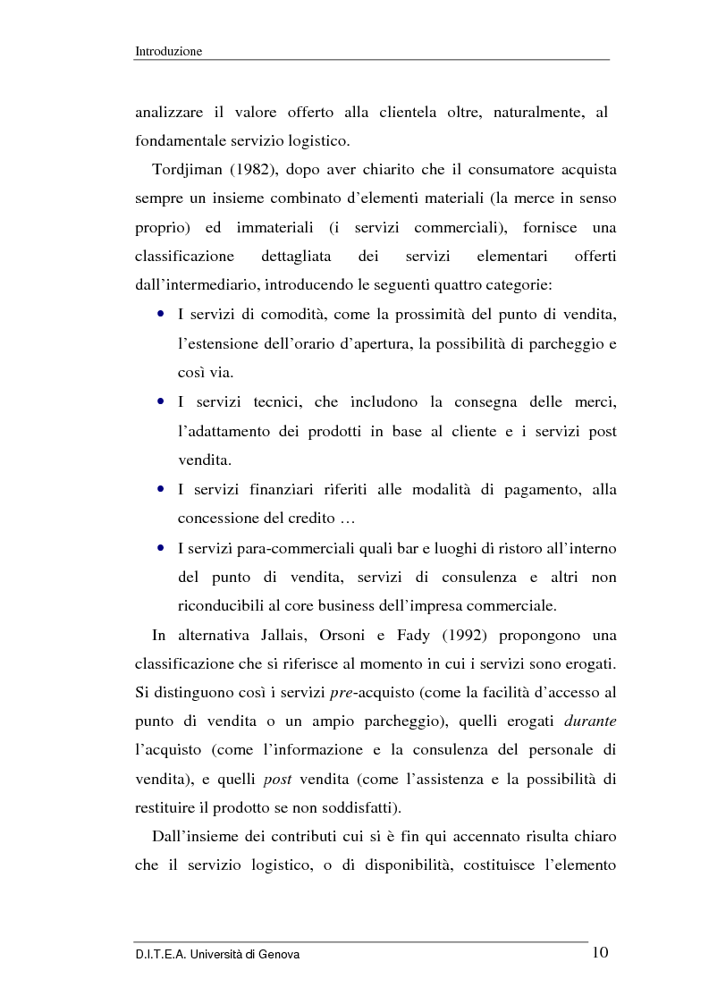Anteprima della tesi: La grande distribuzione di fronte ai recenti sviluppi del commercio elettronico, Pagina 10