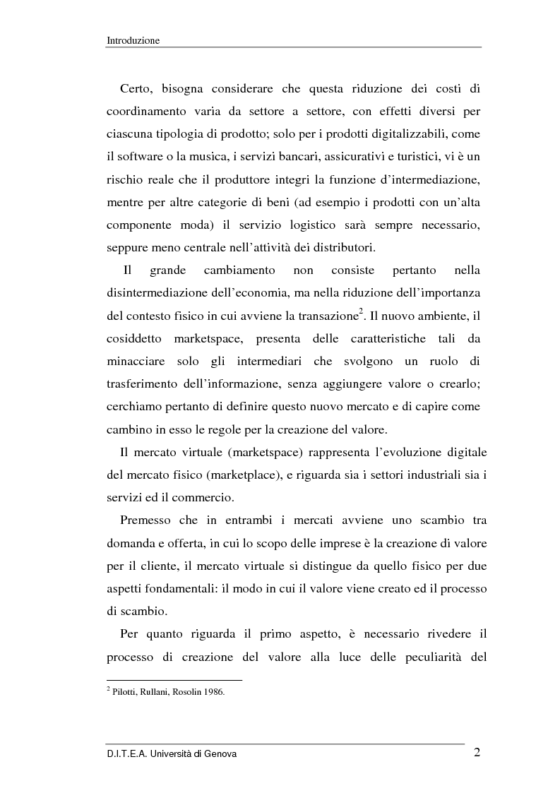 Anteprima della tesi: La grande distribuzione di fronte ai recenti sviluppi del commercio elettronico, Pagina 2