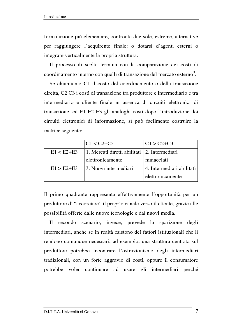 Anteprima della tesi: La grande distribuzione di fronte ai recenti sviluppi del commercio elettronico, Pagina 7