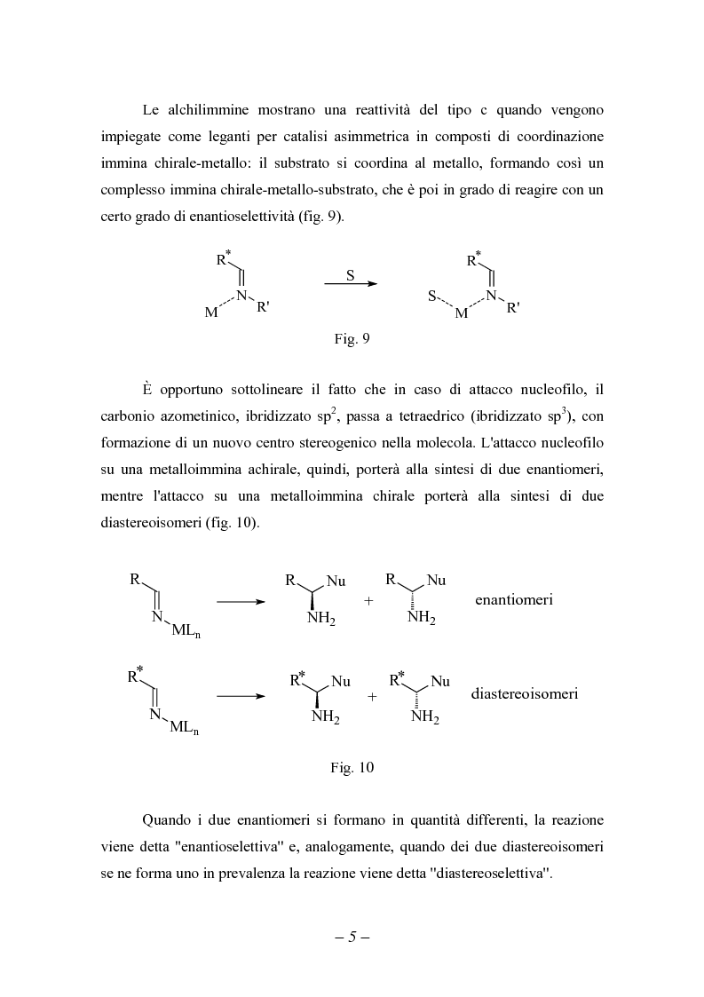 Anteprima della tesi: Reattività di sililimmine, Pagina 5