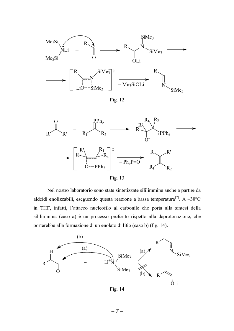 Anteprima della tesi: Reattività di sililimmine, Pagina 7