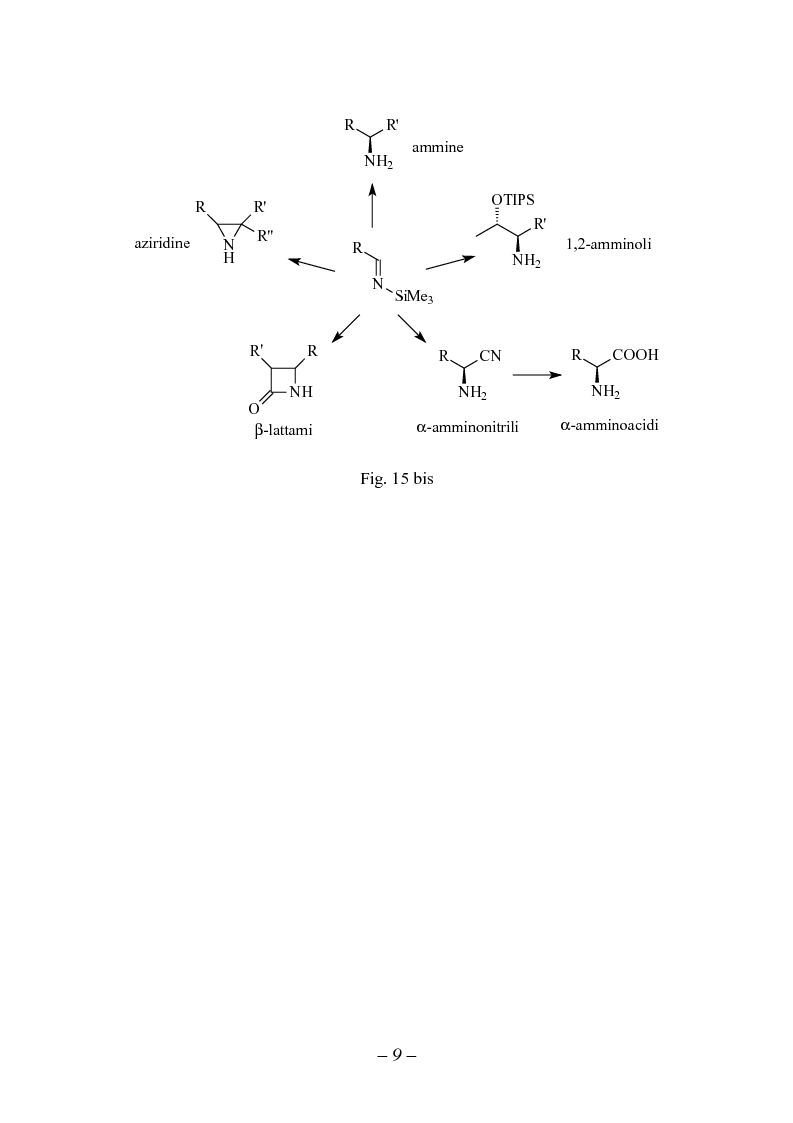 Anteprima della tesi: Reattività di sililimmine, Pagina 9