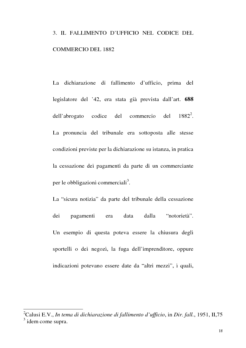 Anteprima della tesi: L'iniziativa d'ufficio nel fallimento, Pagina 11