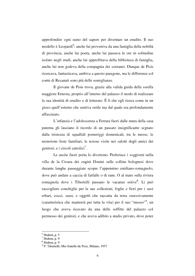 Anteprima della tesi: De Pisis al museo. Dalla collezione privata all'esposizione pubblica, Pagina 5