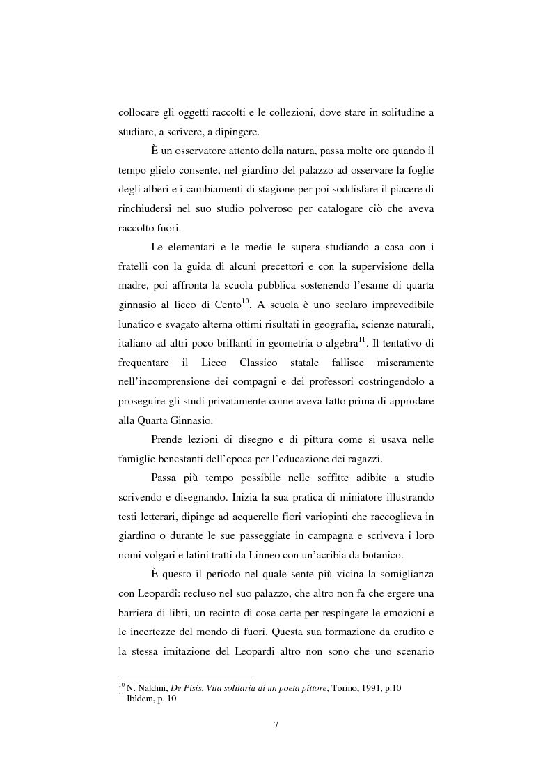 Anteprima della tesi: De Pisis al museo. Dalla collezione privata all'esposizione pubblica, Pagina 6