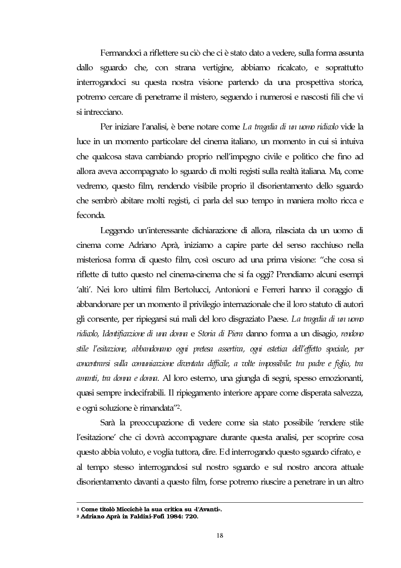 Anteprima della tesi: Il cinema e l'impatto del terrorismo sulla società italiana. Alcune ipotesi storiografiche sulla svolta degli anni Ottanta, Pagina 14