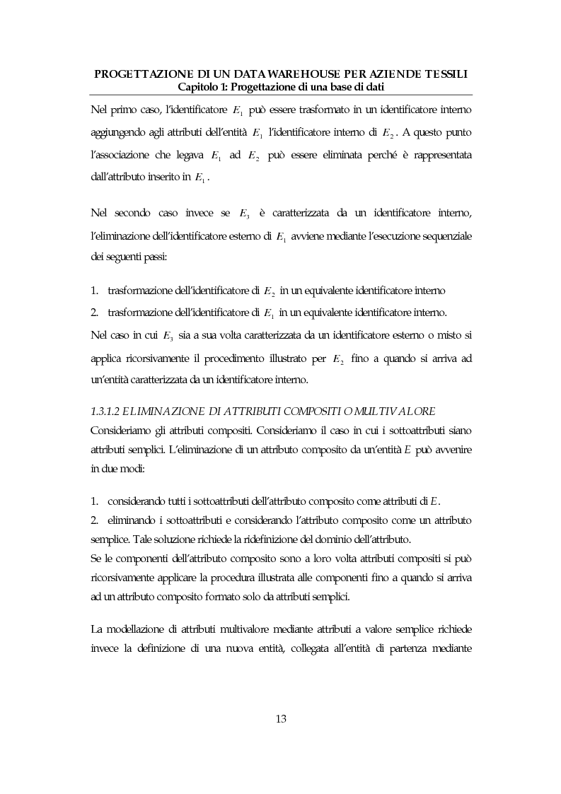 Anteprima della tesi: Progettazione di un data warehouse per aziende tessili, Pagina 12