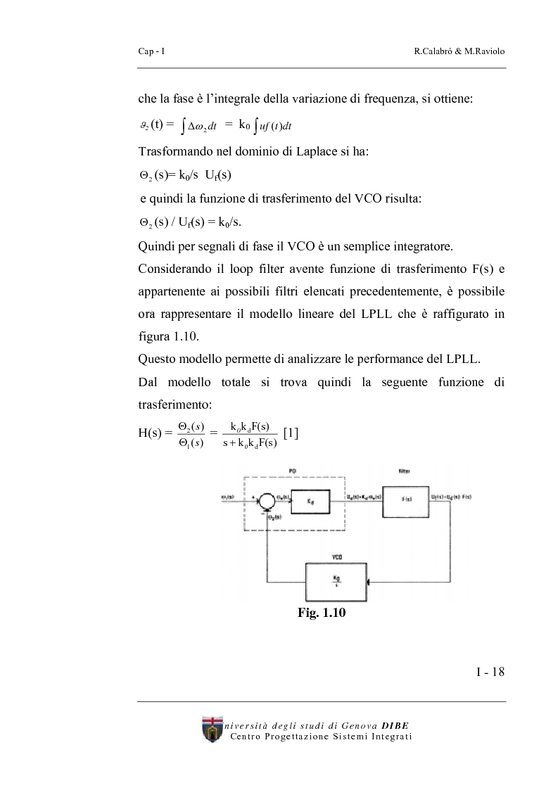 Anteprima della tesi: Progetto di un sintetizzatore a PLL per frequenze 25, 50, 75 Mhz in tecnologia CMOS 0.8 micron, Pagina 13