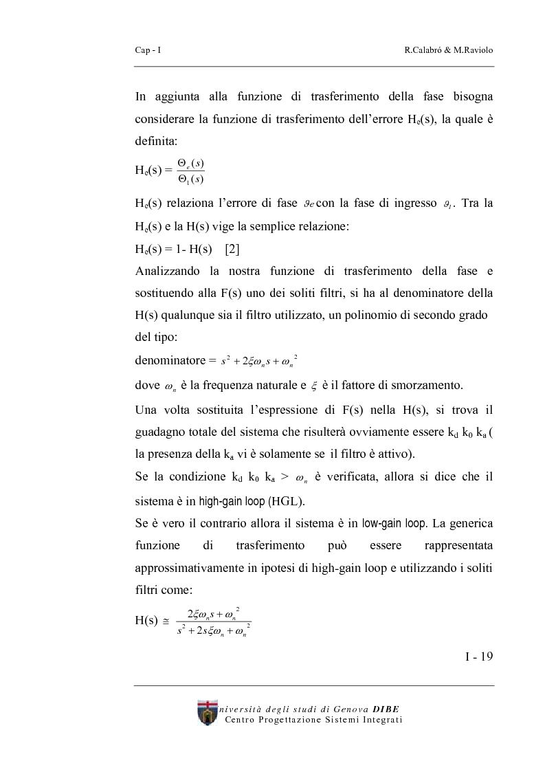 Anteprima della tesi: Progetto di un sintetizzatore a PLL per frequenze 25, 50, 75 Mhz in tecnologia CMOS 0.8 micron, Pagina 14