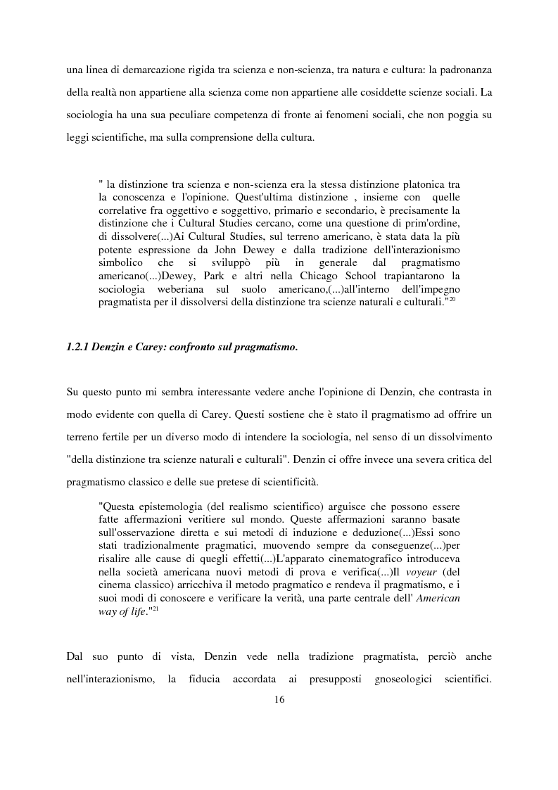 Anteprima della tesi: Recenti contributi dell'interazionismo simbolico alla ricerca sui mass media, Pagina 14