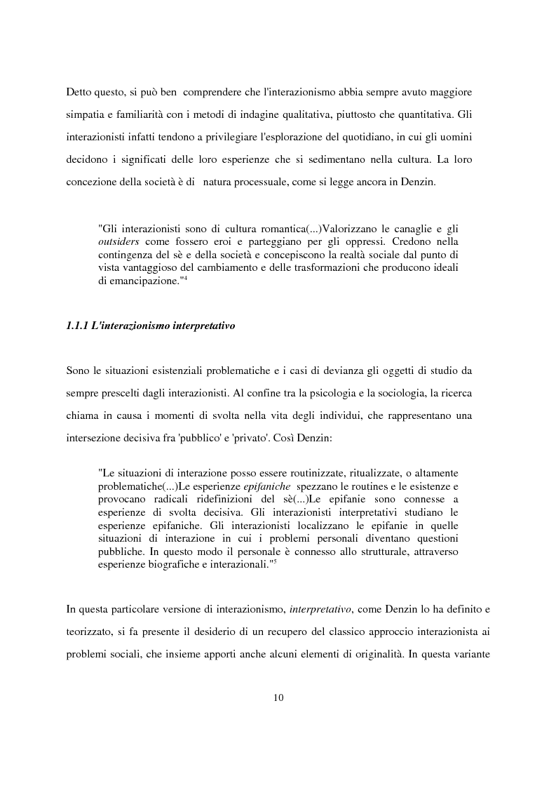 Anteprima della tesi: Recenti contributi dell'interazionismo simbolico alla ricerca sui mass media, Pagina 8