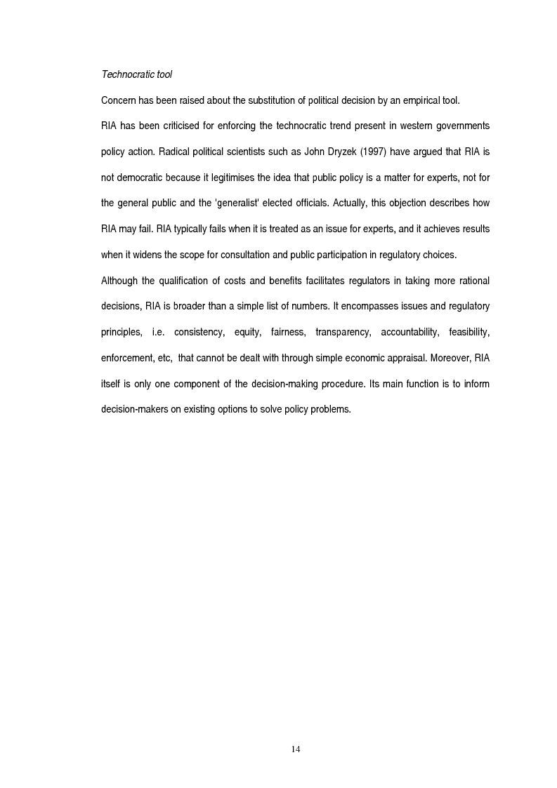 Anteprima della tesi: Governing Regulation: Regulatory Impact Analysis in the European Union, the United Kindgom and the Netherlands, Pagina 11