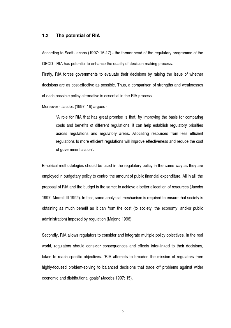 Anteprima della tesi: Governing Regulation: Regulatory Impact Analysis in the European Union, the United Kindgom and the Netherlands, Pagina 6