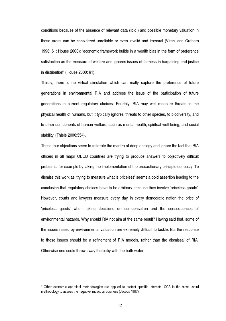 Anteprima della tesi: Governing Regulation: Regulatory Impact Analysis in the European Union, the United Kindgom and the Netherlands, Pagina 9