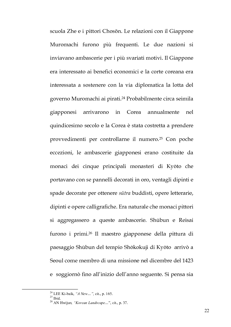 Anteprima della tesi: An Kyon il suo influsso sulla pittura giapponese: da Shubun a Chikuden, Pagina 16