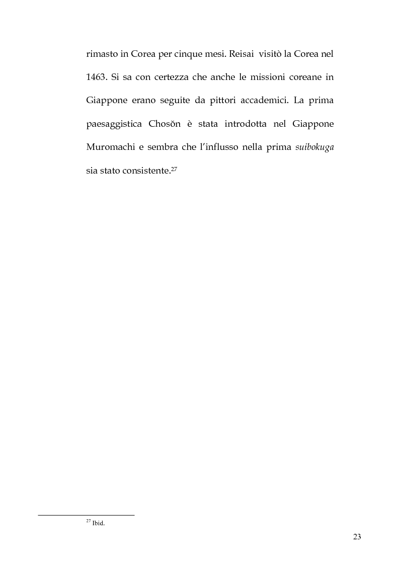 Anteprima della tesi: An Kyon il suo influsso sulla pittura giapponese: da Shubun a Chikuden, Pagina 17