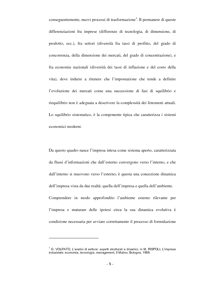 Anteprima della tesi: Tecniche di analisi della competizione, Pagina 2