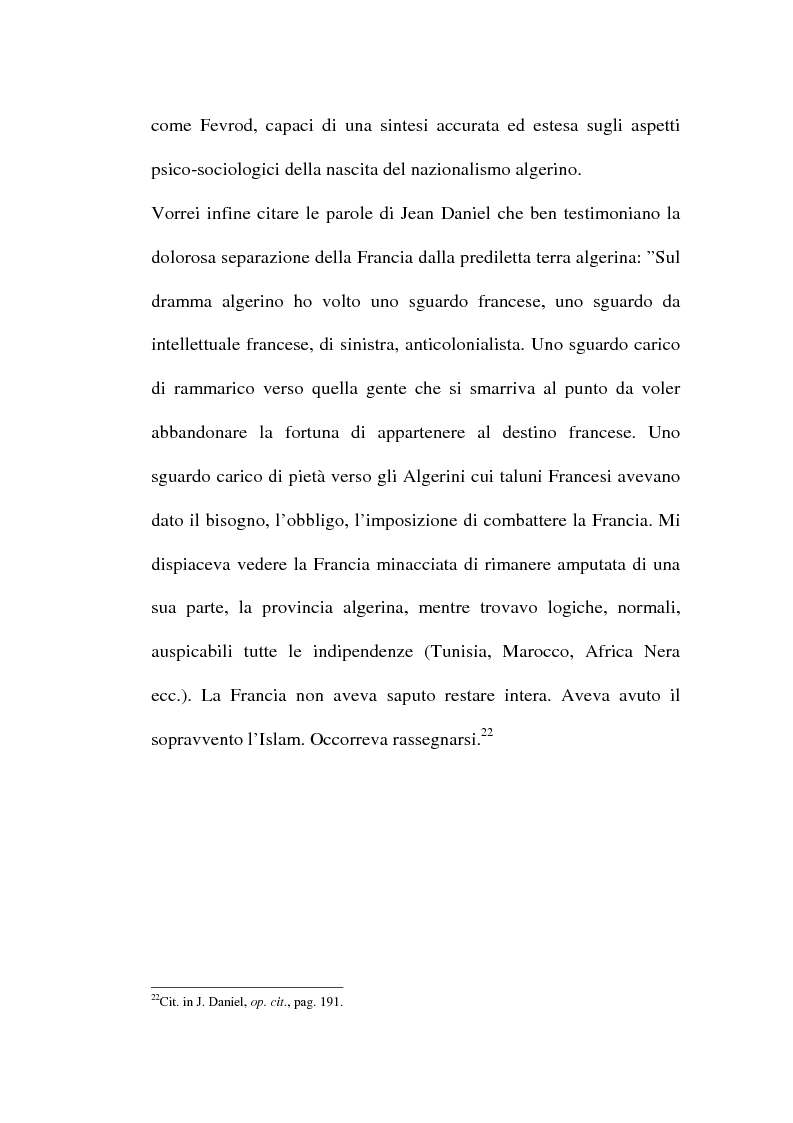 Anteprima della tesi: Il problema algerino e de Gaulle, Pagina 14