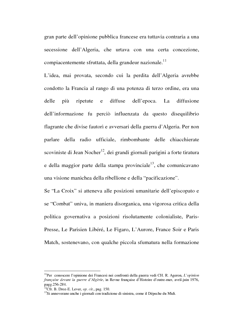 Anteprima della tesi: Il problema algerino e de Gaulle, Pagina 7
