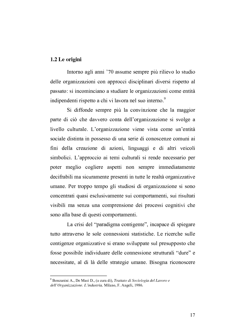 Anteprima della tesi: Il cambiamento culturale. Sviluppo, aggiornamento e consolidamento delle competenze: il caso Italferr, Pagina 14