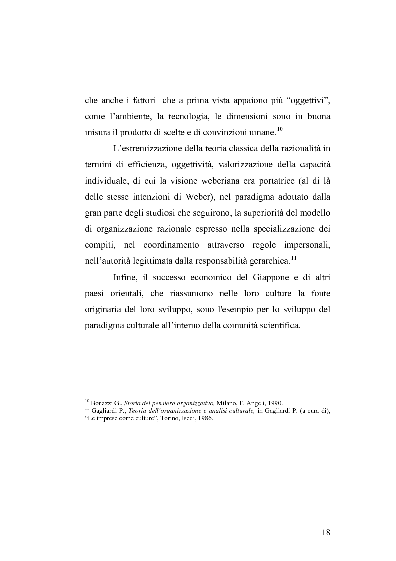 Anteprima della tesi: Il cambiamento culturale. Sviluppo, aggiornamento e consolidamento delle competenze: il caso Italferr, Pagina 15