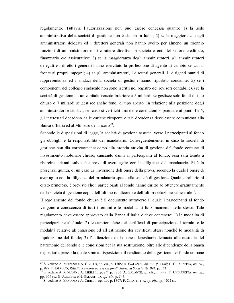 Anteprima della tesi: Le società di gestione del risparmio, Pagina 10