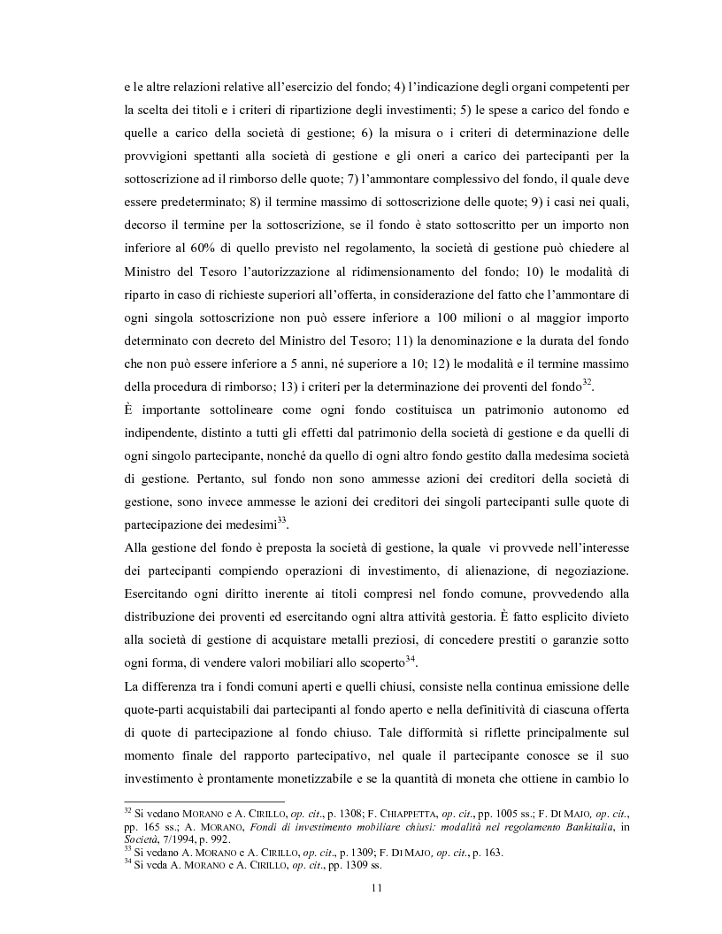 Anteprima della tesi: Le società di gestione del risparmio, Pagina 11