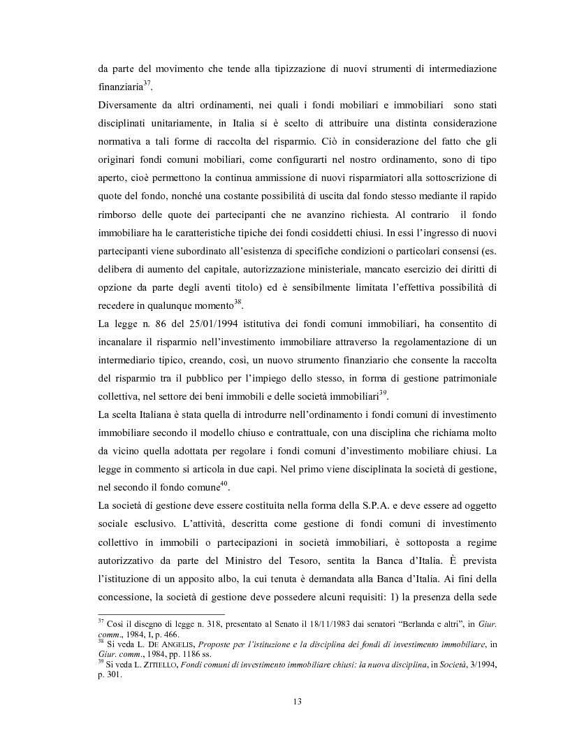 Anteprima della tesi: Le società di gestione del risparmio, Pagina 13