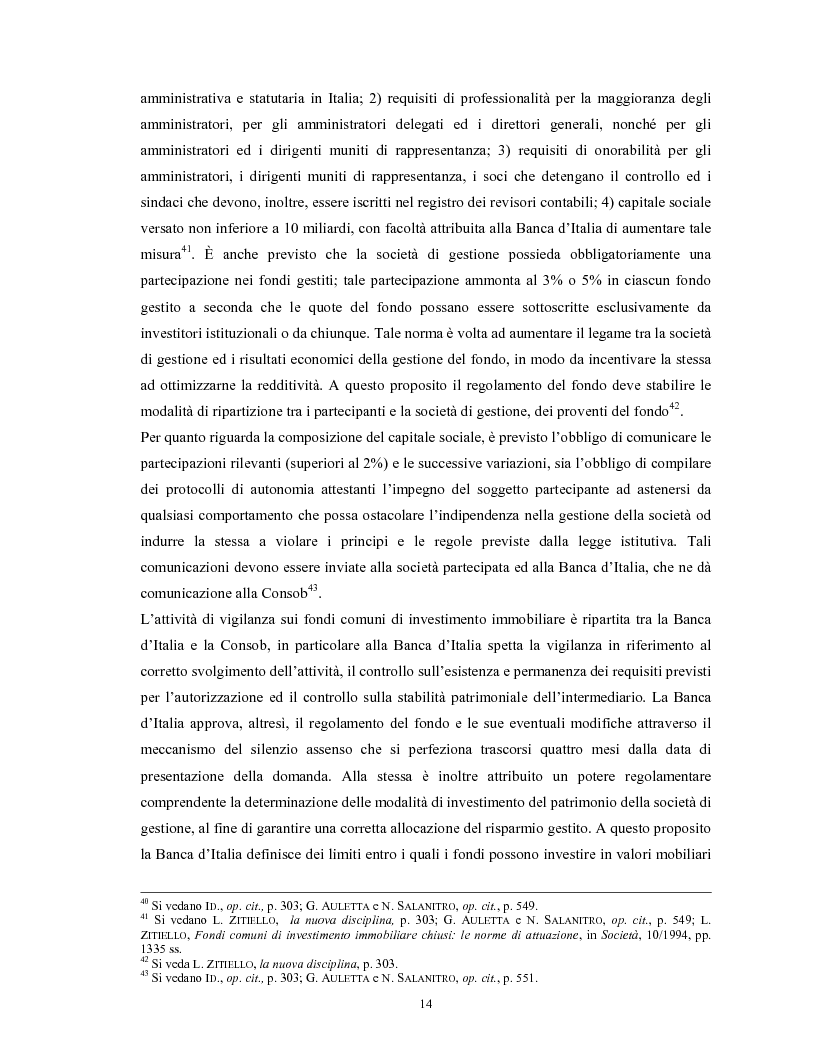 Anteprima della tesi: Le società di gestione del risparmio, Pagina 14