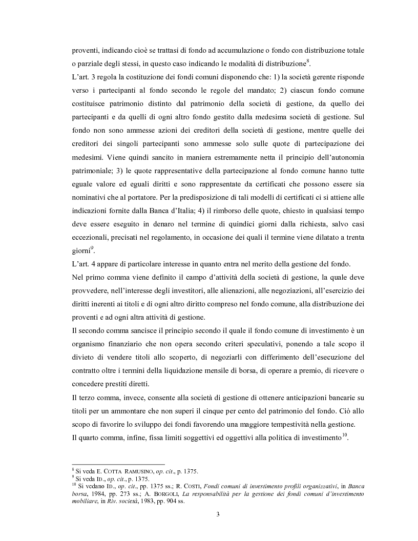 Anteprima della tesi: Le società di gestione del risparmio, Pagina 3