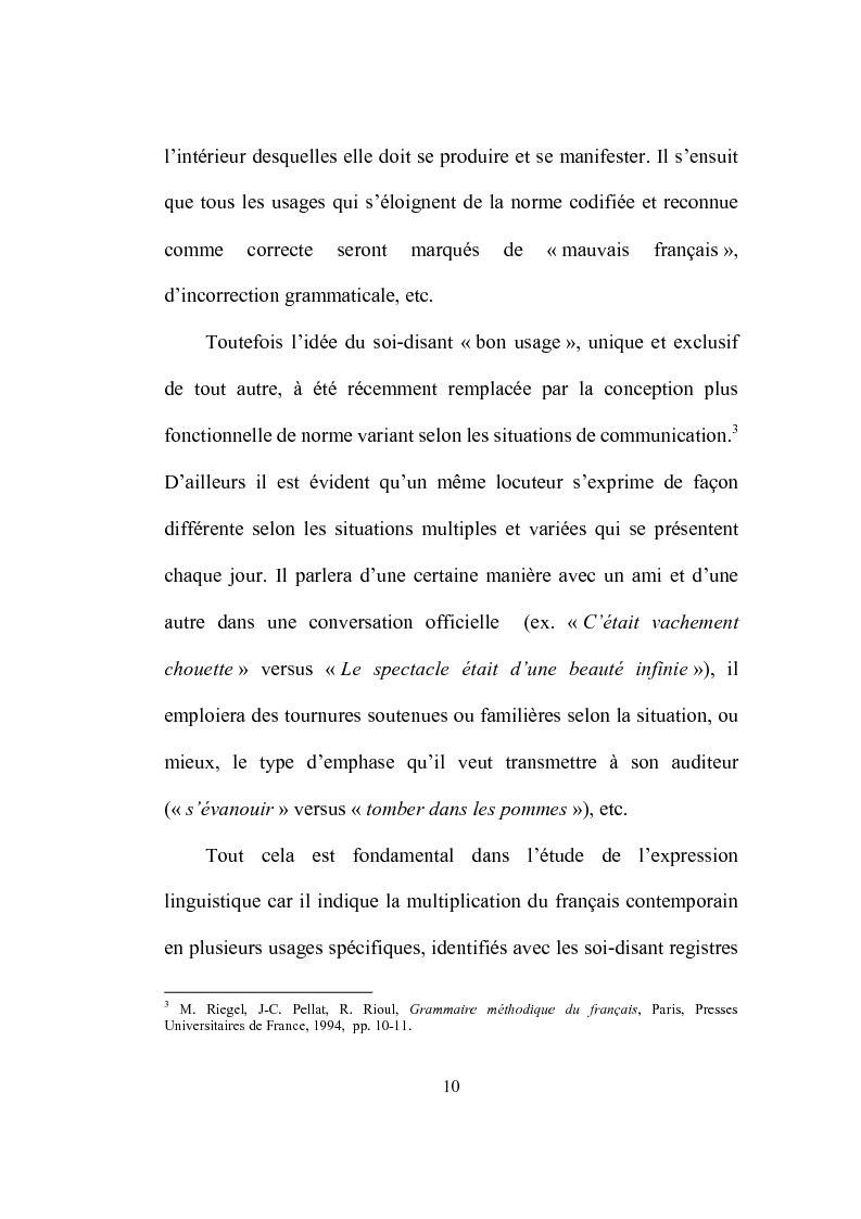 Anteprima della tesi: Formation et place de l'adjectif dans la presse française, Pagina 10