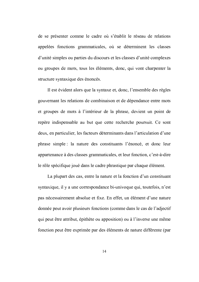 Anteprima della tesi: Formation et place de l'adjectif dans la presse française, Pagina 14