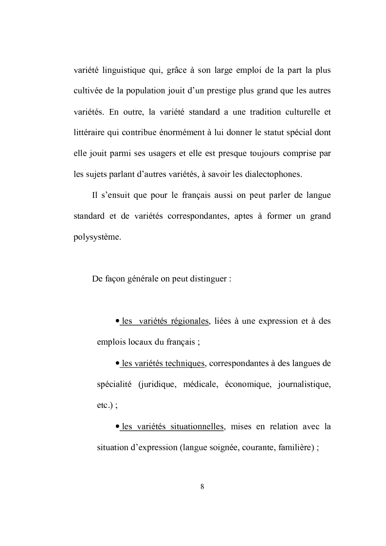 Anteprima della tesi: Formation et place de l'adjectif dans la presse française, Pagina 8