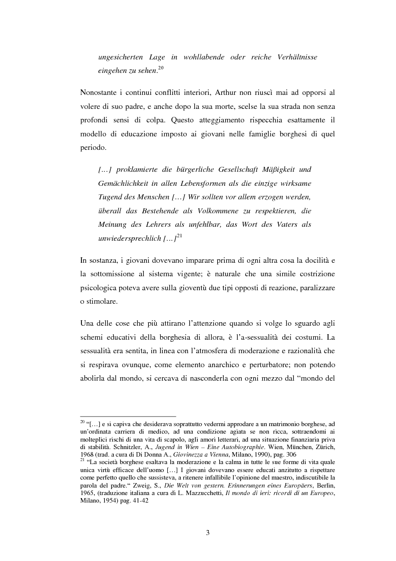 Anteprima della tesi: Schein e Sein: il confine tra finzione e realtà nelle commedie di Arthur Schnitzler, Pagina 11