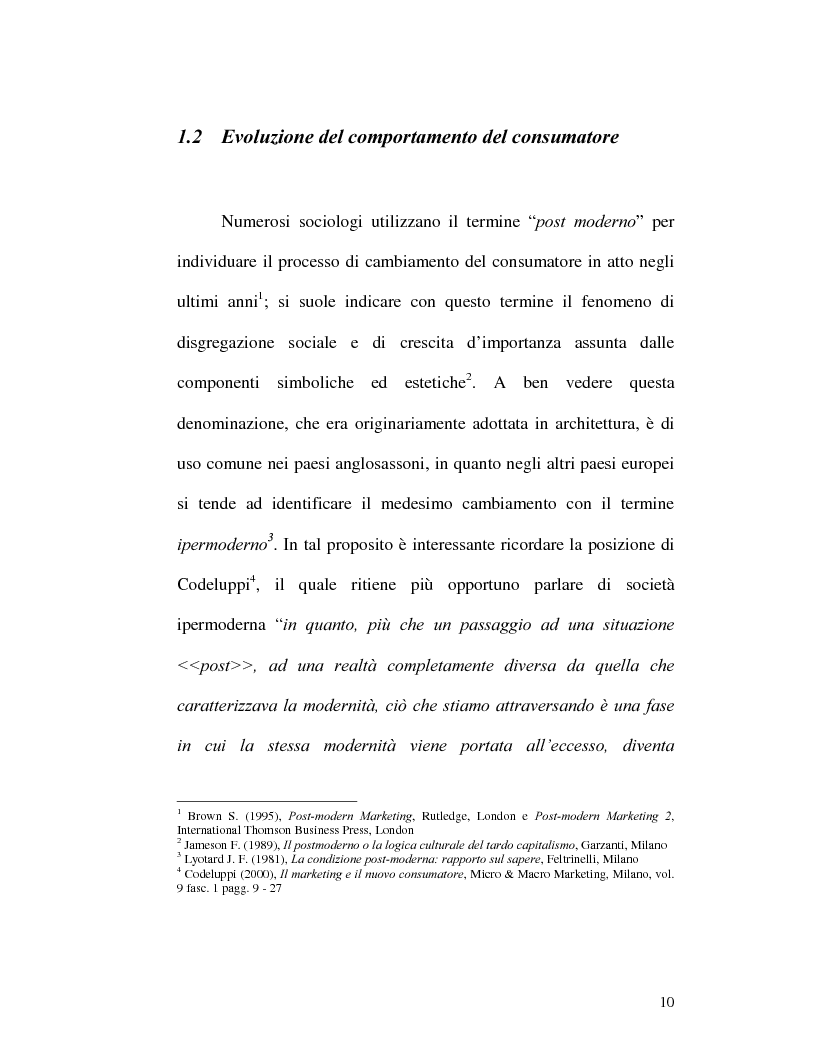 Anteprima della tesi: I nuovi rapporti tra impresa e consumatore: il caso Procter & Gamble, Pagina 6