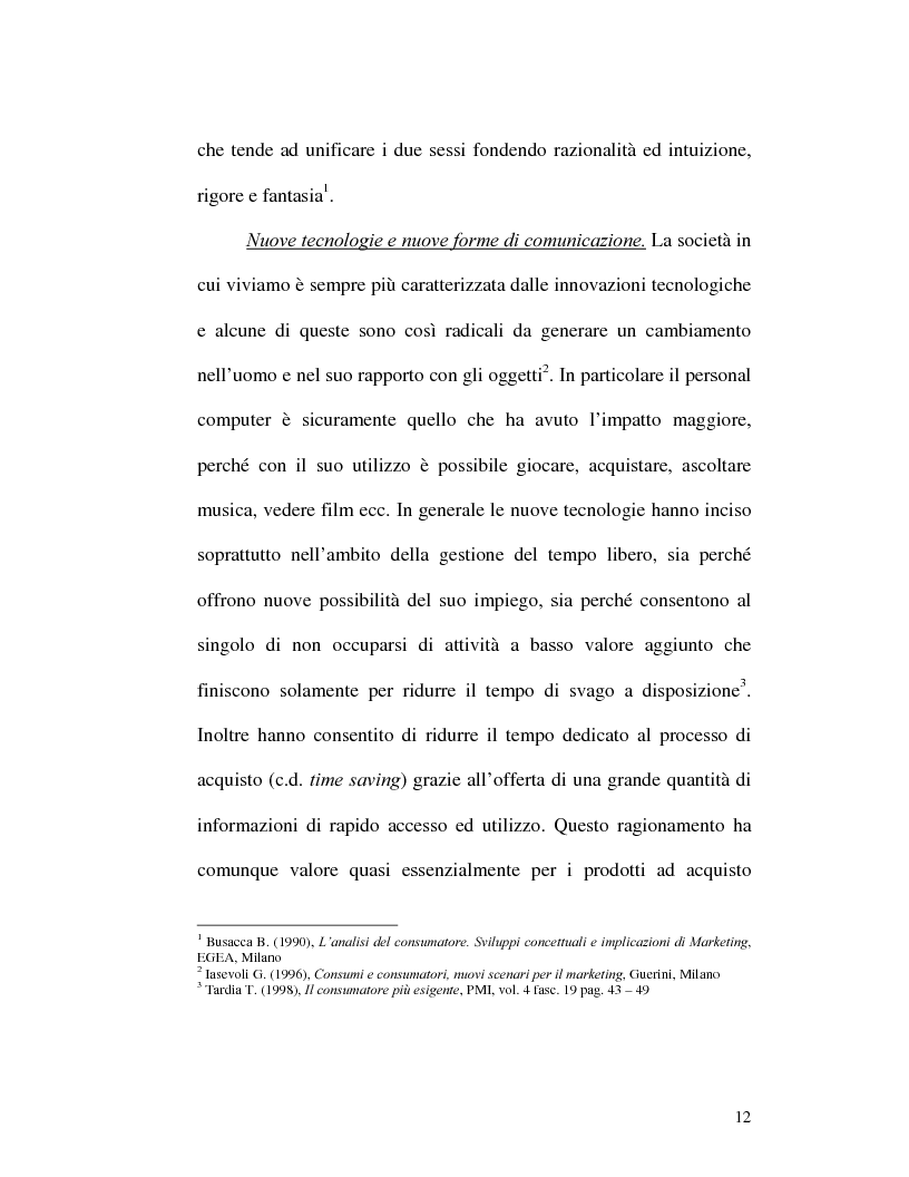 Anteprima della tesi: I nuovi rapporti tra impresa e consumatore: il caso Procter & Gamble, Pagina 8