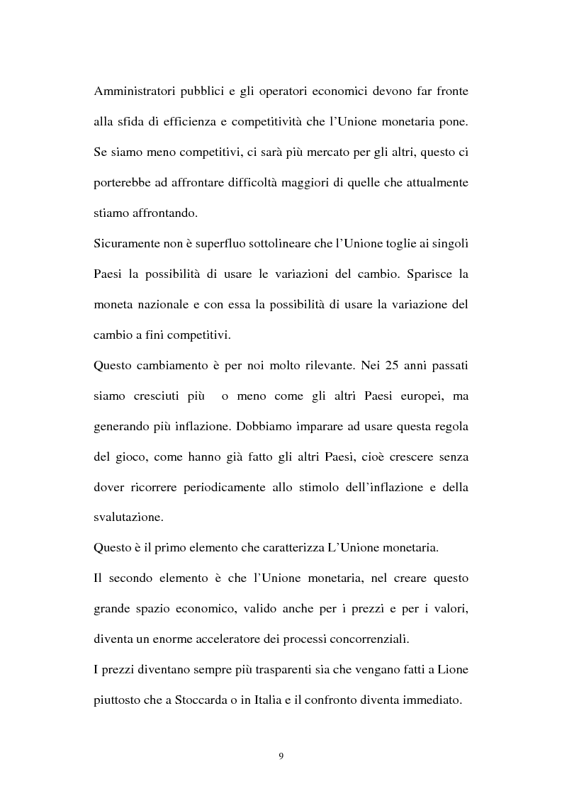 Anteprima della tesi: Le aziende della grande distribuzione in Italia: analisi statistica in una prospettiva di benchmarking, Pagina 9
