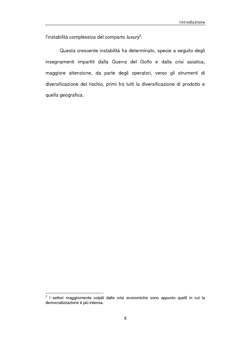 Anteprima della tesi: Le sfide della distribuzione diretta per le Luxury Brands, Pagina 6
