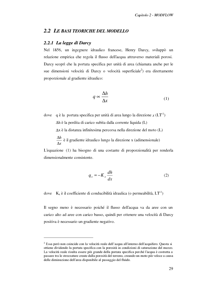 Anteprima della tesi: Modellazione del flusso idrico nel sottosuolo dell'area industriale ravennate, Pagina 15