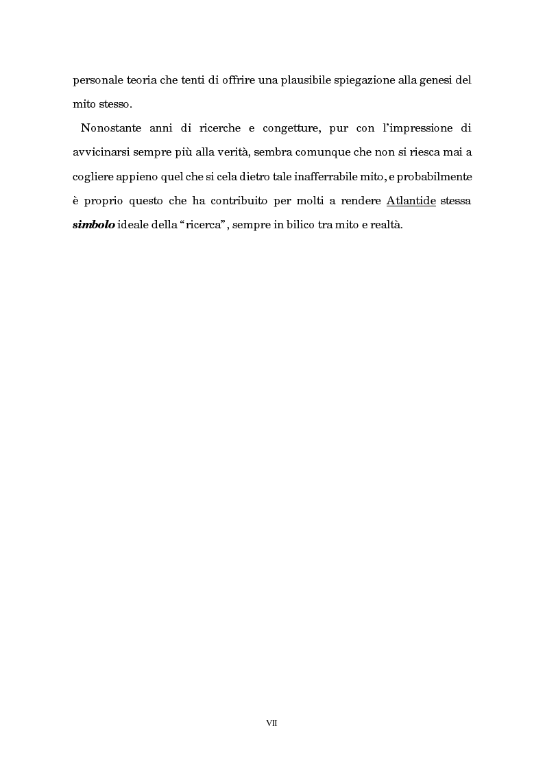 Anteprima della tesi: Atlantide tra mito e archeologia, Pagina 3