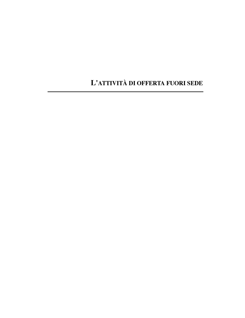 Anteprima della tesi: L'attività di offerta fuori sede e a distanza di servizi e strumenti finanziari, Pagina 8