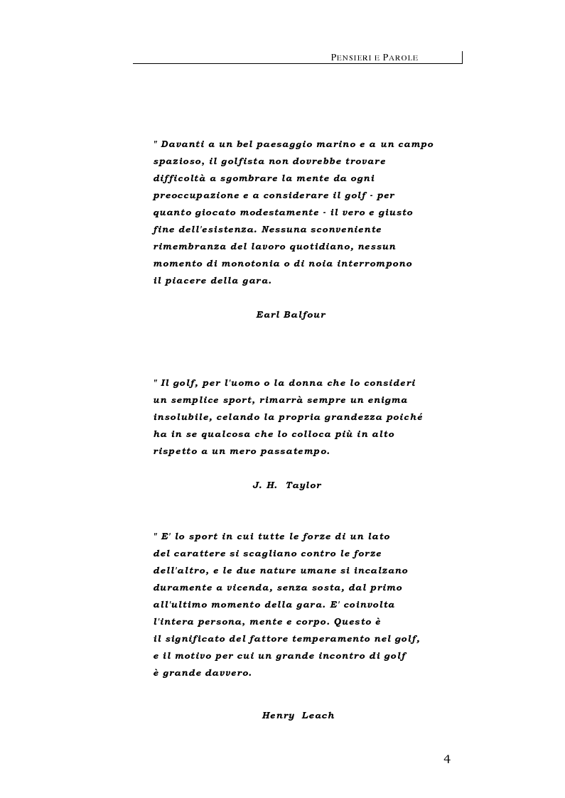 Anteprima della tesi: Golf: strumento di sviluppo economico locale, Pagina 11